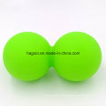 Boules jumelles de caoutchouc de silicone de catégorie comestible adaptées aux besoins du client pour le massage de muscle